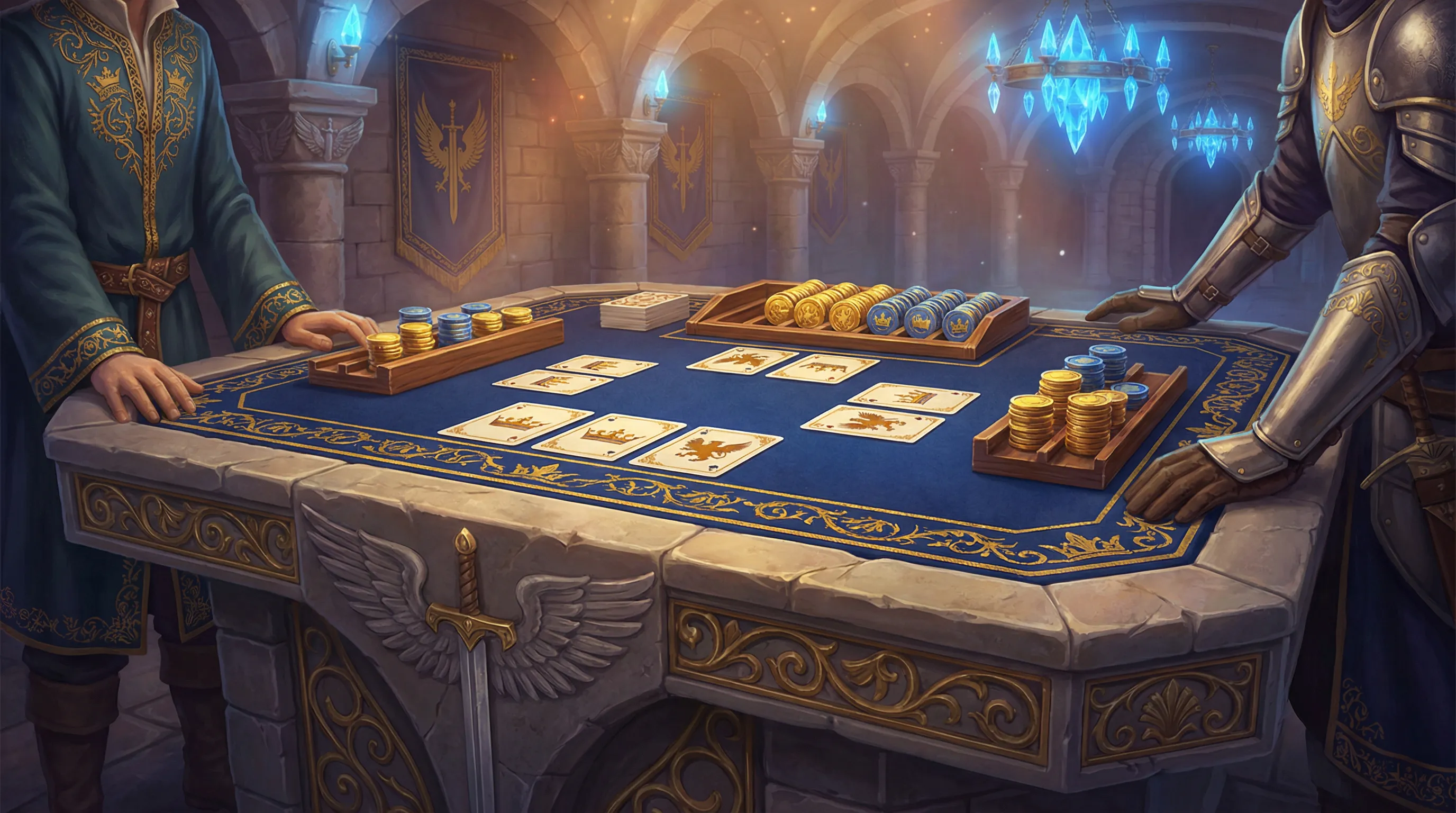 Bacará Demaciano - Jogo de cartas elegante